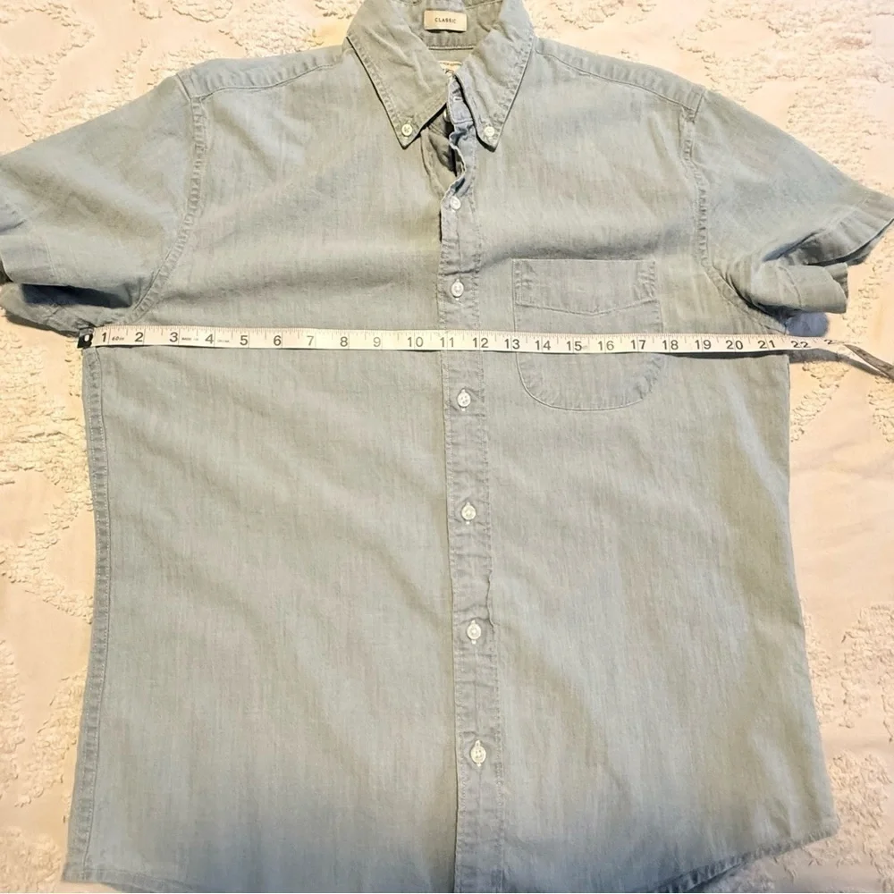 J. Crew Blue Casual Button Down Shirt